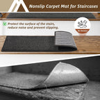 Stair Treads Carpet 15 PC Nonslip Polyester Runners