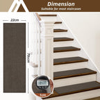 Stair Treads Carpet 15 PC Nonslip Polyester Runners
