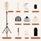 Stand Mannequin Head Tripod Height Adjustment for Manikin