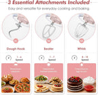 Stand Mixer 4.5L+5L Dual Bowl Food for Home