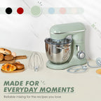 Stand Mixer 4.5L+5L Dual Bowl Food for Home