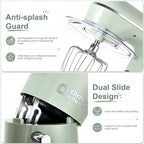 Stand Mixer 4.5L+5L Dual Bowl Food for Home