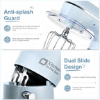 Stand Mixer 4.5L+5L Dual Bowl Food for Home