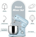 Stand Mixer 4.5L+5L Dual Bowl Food for Home