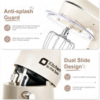 Stand Mixer 4.5L+5L Dual Bowl Food for Home