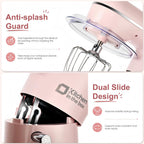 Stand Mixer 4.5L+5L Dual Bowl Food for Home