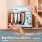 Stand Mixer 4.5L+5L Dual Bowl Food for Home