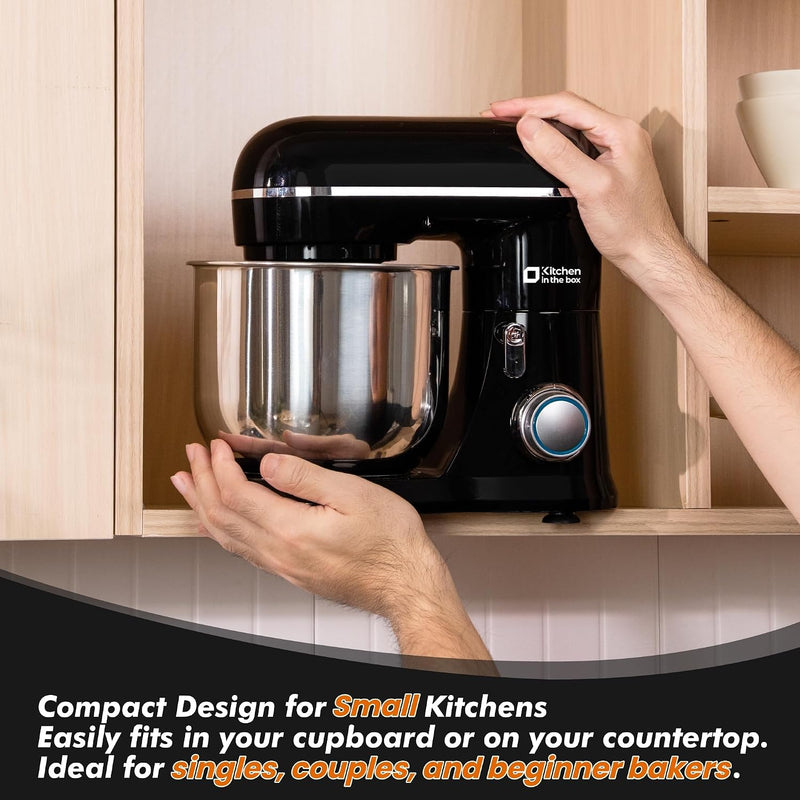 Stand Mixer 4.5L+5L Dual Bowl Food for Home