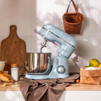 Stand Mixer 4.5L+5L Dual Bowl Food for Home