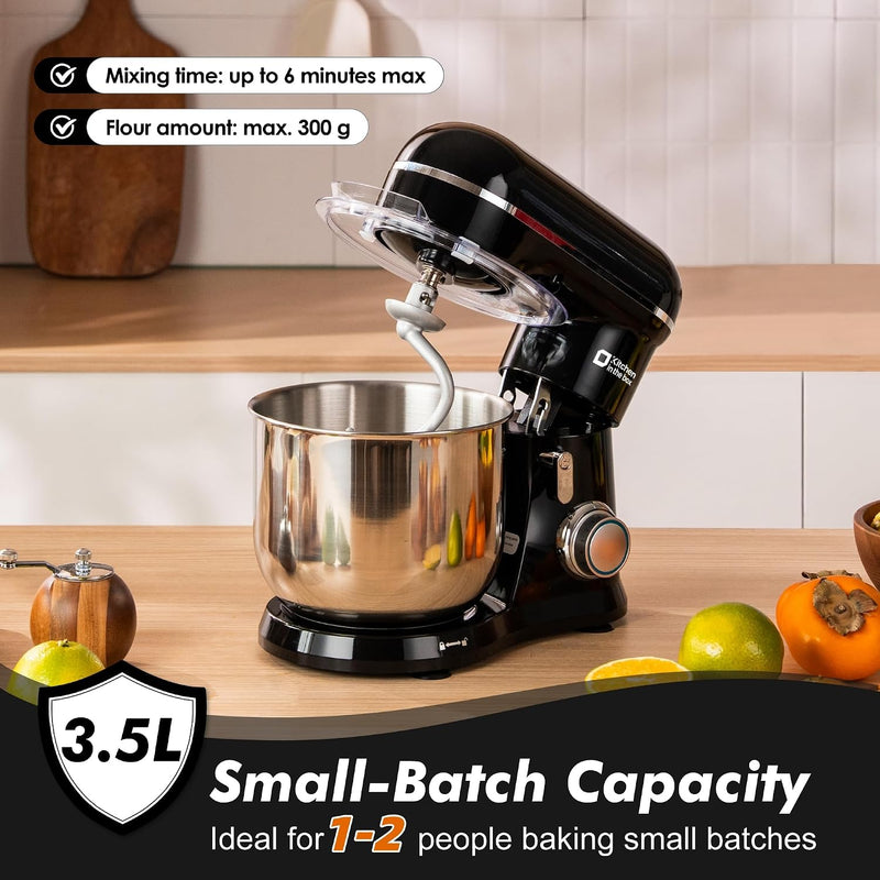 Stand Mixer 4.5L+5L Dual Bowl Food for Home