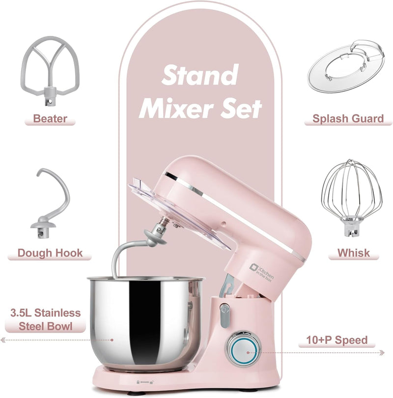 Stand Mixer 4.5L+5L Two Bowls Food for Baking