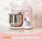 Stand Mixer 4.5L+5L Two Bowls Food for Baking