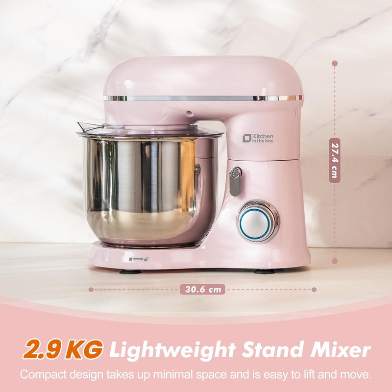 Stand Mixer 4.5L+5L Two Bowls Food for Baking