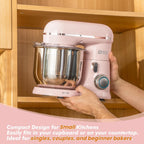 Stand Mixer 4.5L+5L Two Bowls Food for Baking