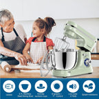 Stand Mixer 5 Quarts 8-Speed 1000W Tilt-Head Food