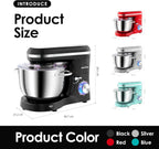 Stand Mixer 6.2L Food Electric Kitchen with Bowl