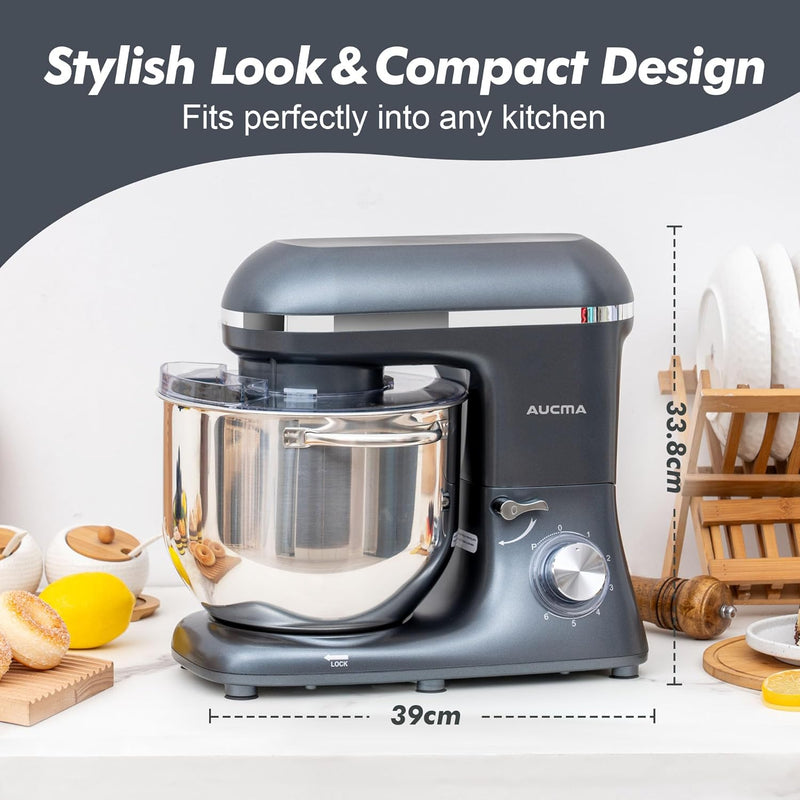 Stand Mixer 6.2L Food Electric Kitchen with Bowl