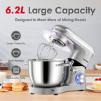 Stand Mixer 6.2L Food Electric Kitchen with Bowl