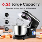 Stand Mixer 6.2L Food Electric Kitchen with Bowl
