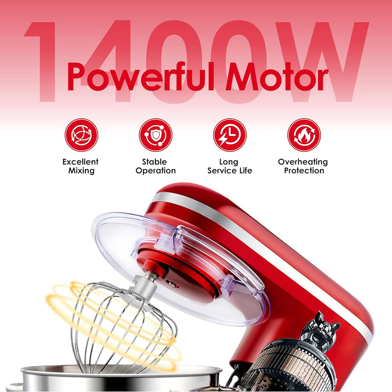 Stand Mixer 6.2L Food Electric Kitchen with Bowl