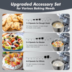 Stand Mixer 6.2L Food Electric Kitchen with Bowl