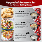 Stand Mixer 6.2L Food Electric Kitchen with Bowl