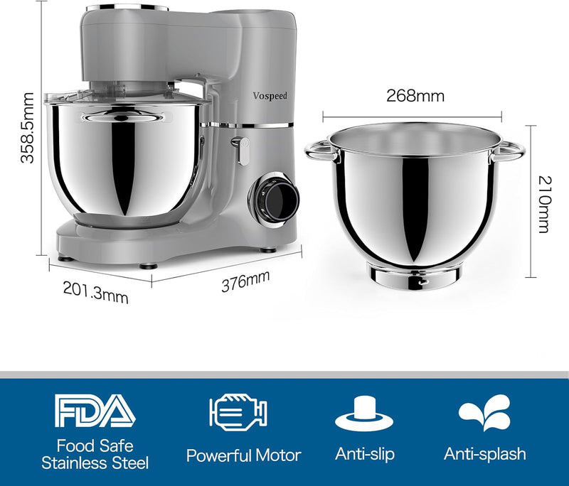 Stand Mixer 8L Cake Electric Kitchen Food