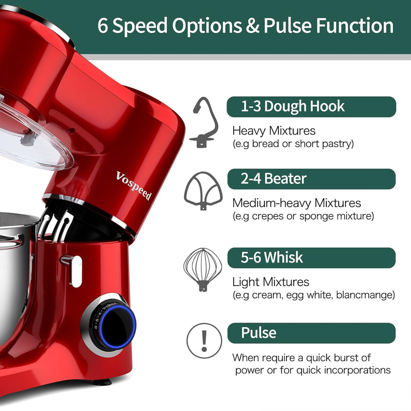 Stand Mixer 8L Cake Electric Kitchen Food