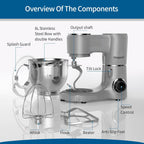 Stand Mixer 8L Cake Electric Kitchen Food
