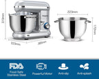 Stand Mixer Food Dough Blender 6.2L Electric Cake