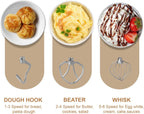 Stand Mixer Food Dough Blender 6.2L Electric Cake