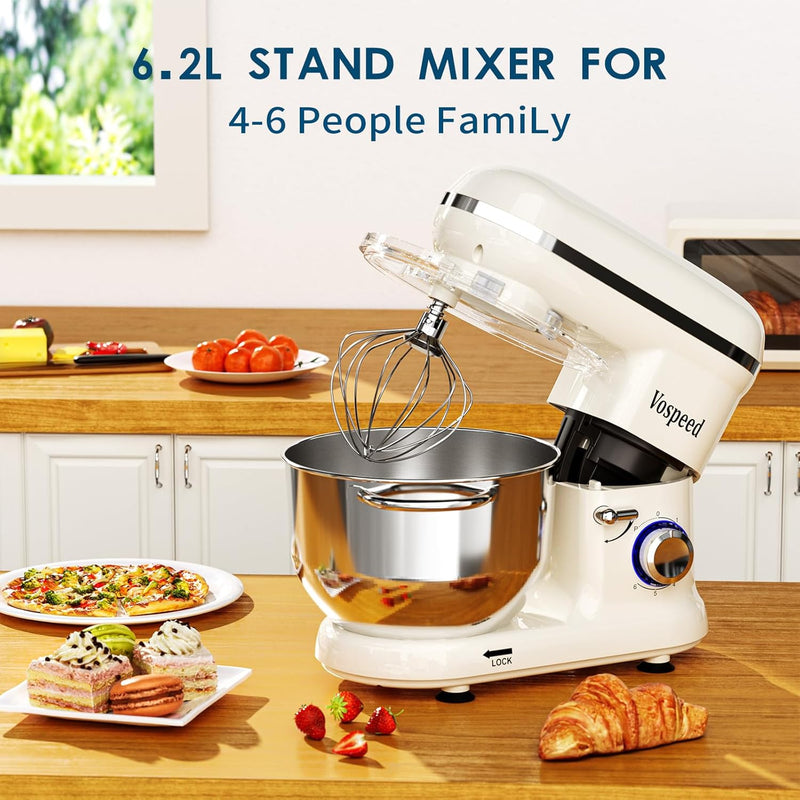 Stand Mixer Food Dough Blender 6.2L Electric Cake