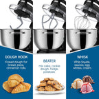 Stand Mixer Food Dough Blender 6.2L Electric Cake
