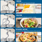 Stand Mixer Food Dough Blender 6.2L Electric Cake