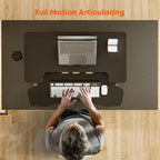 Standing Desk Converter 32'' Dual Tiered Sit-Stand Riser