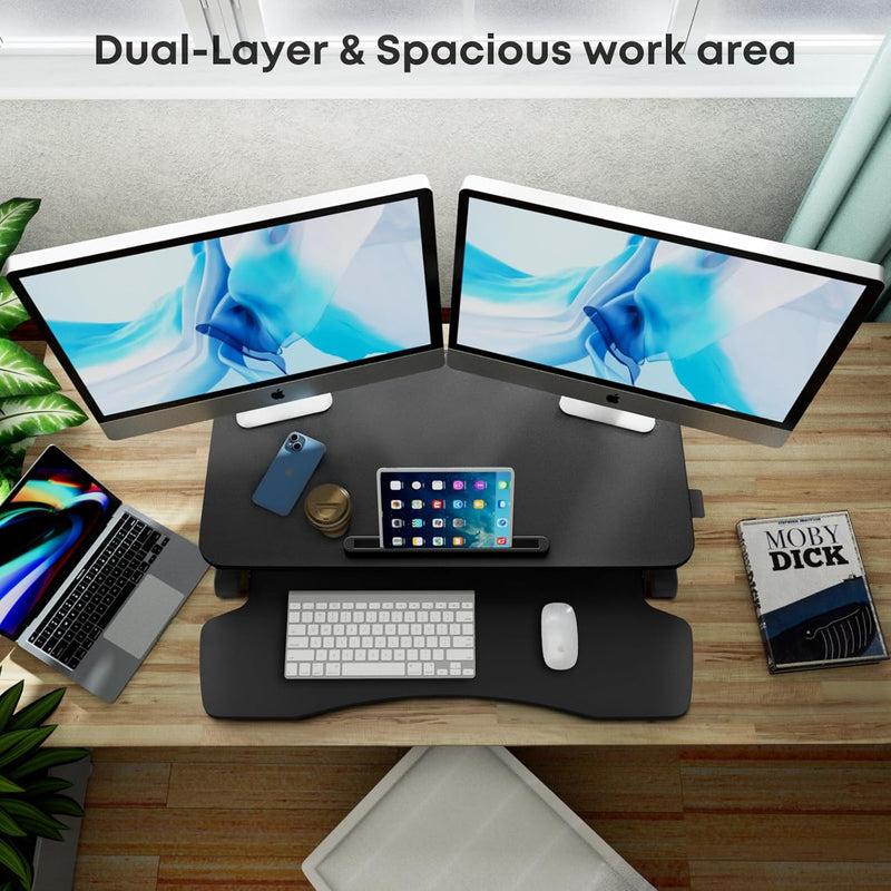 Standing Desk Converter Adjustable Sit
