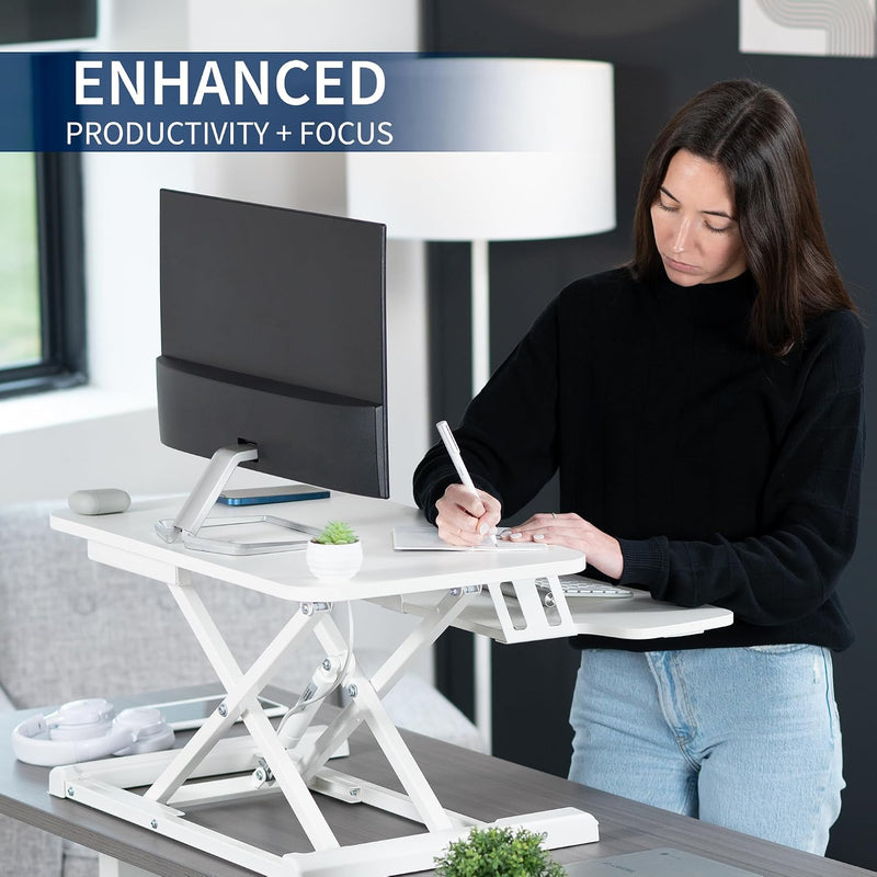 Standing Desk Converter Height Adjustable Riser