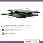 Standing Desk Converter Height Adjustable Riser Sit Stand