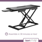 Standing Desk Converter Height Adjustable Riser Sit Stand