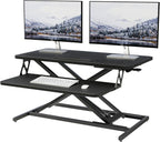 Height Adjustable Standing Desk Converter 12.5- Quick