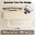 Height Adjustable Standing Desk Converter 12.5- Quick
