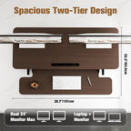 Height Adjustable Standing Desk Converter 12.5- Quick