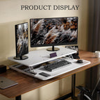 Height Adjustable Standing Desk Converter 12.5- Quick