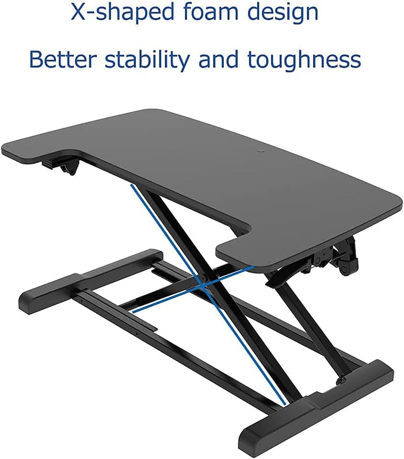Standing Desk Converter Sit to Stand Up Riser