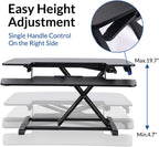 Standing Desk Converter Sit to Stand Up Riser