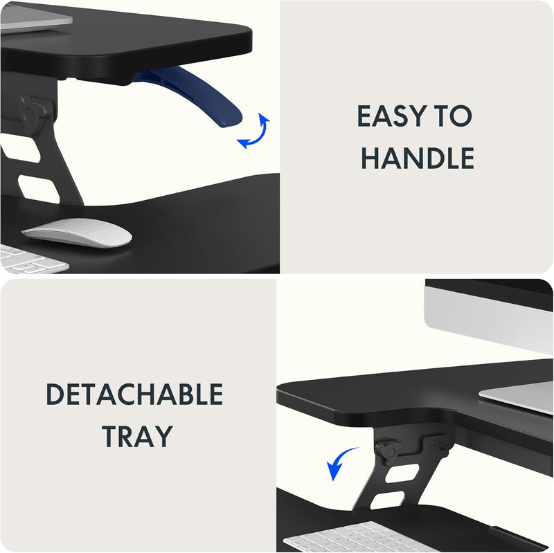 Standing Desk Converter Sit to Stand Up Riser