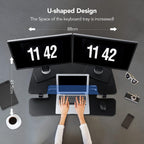 Standing Desk Converter Sit to Stand Up Riser