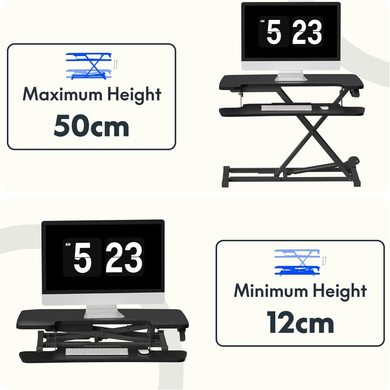Standing Desk Converter Sit to Stand Up Riser