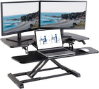 Standing Desk Converter Sit to Stand Up Riser