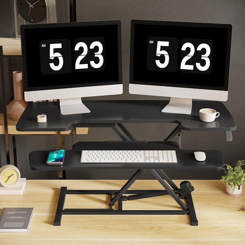 Standing Desk Converter Sit to Stand Up Riser